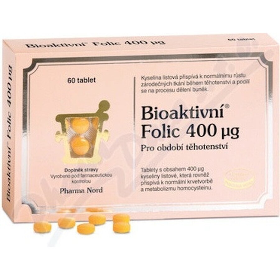 PHARMA NORD BIO-FOLIC 1×60 tbl, complemento alimenticio