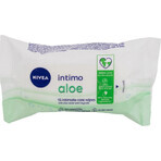 NIVEA Aloe Intimate Hygienic Wipes 1×15 pcs, wipes