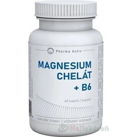 Pharma Activ MAGNESIUM CHELATE MAGNESIUM + B6 1×60 tbl, food supplement