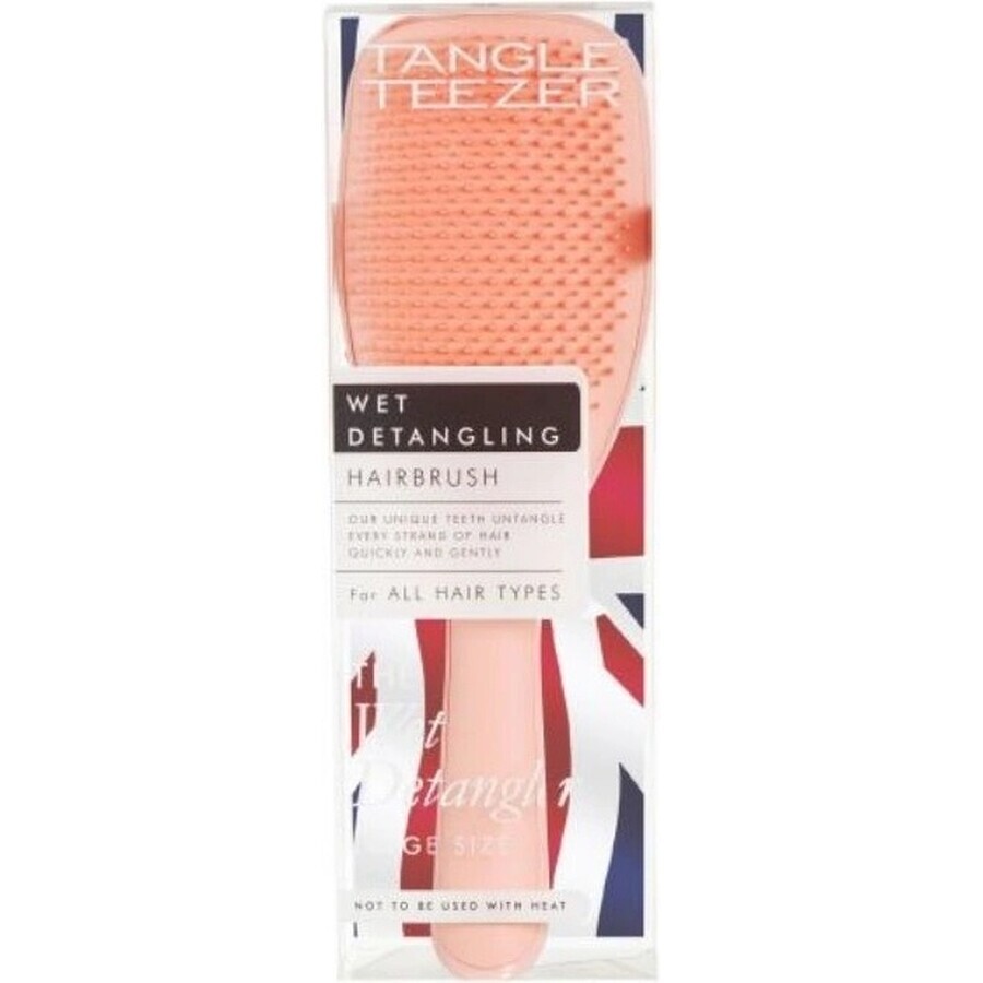 Tangle Teezer® Large Wet Detangler Peach Glow 1x1 pc, brosse à cheveux