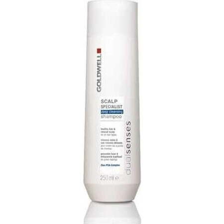 Goldwell Shampooing moussant pour peaux sensibles Spécialiste du cuir chevelu Dualsenses 1×250 ml, shampooing moussant