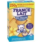 FRANCE LAIT wheat por porridge with milk, biscuits 1×250g, milk porridge: ceny i cechy
