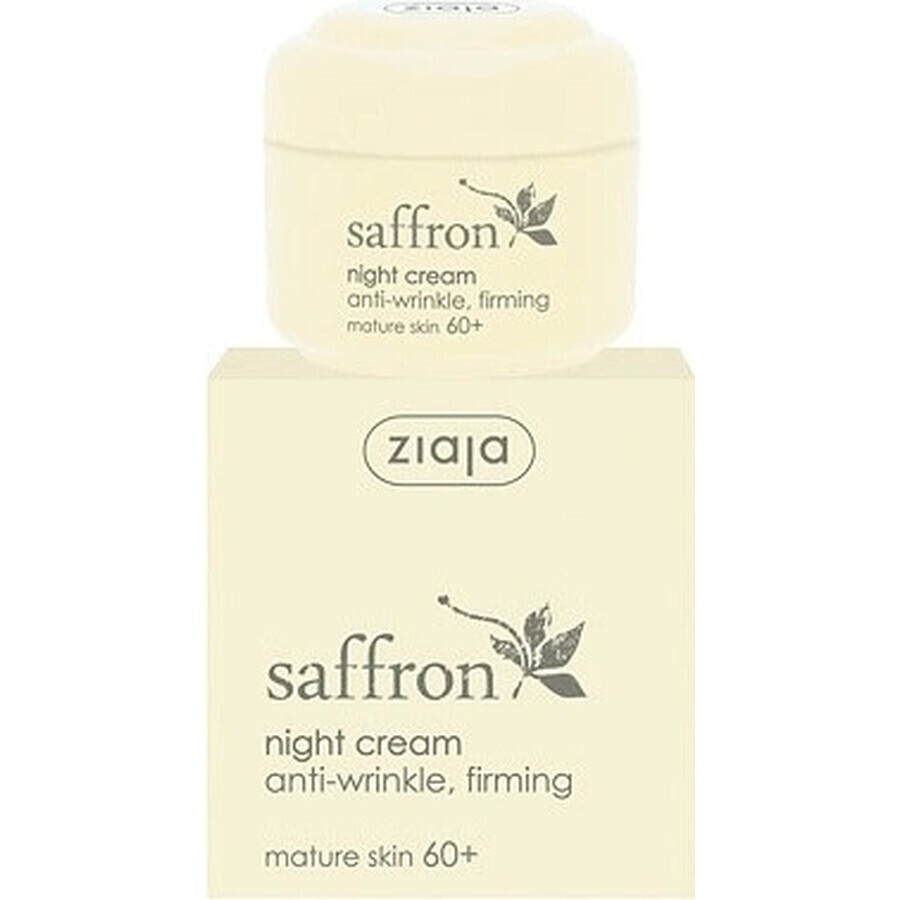 Ziaja Saffron - anti-wrinkle brightening day cream 60+ 1×50 ml, day cream