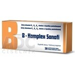 B-Komplex Zentiva 30 tbl 1×30 tbl, Vitamin B