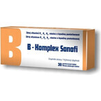 B-Komplex Zentiva 30 tbl 1×30 tbl, Vitamin B