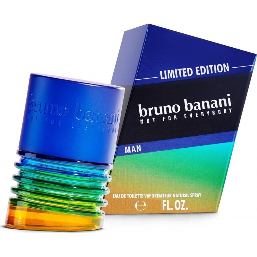 Bruno Banani Limited Edition Man Edt 50ml 1×50 ml, Eau de toilette