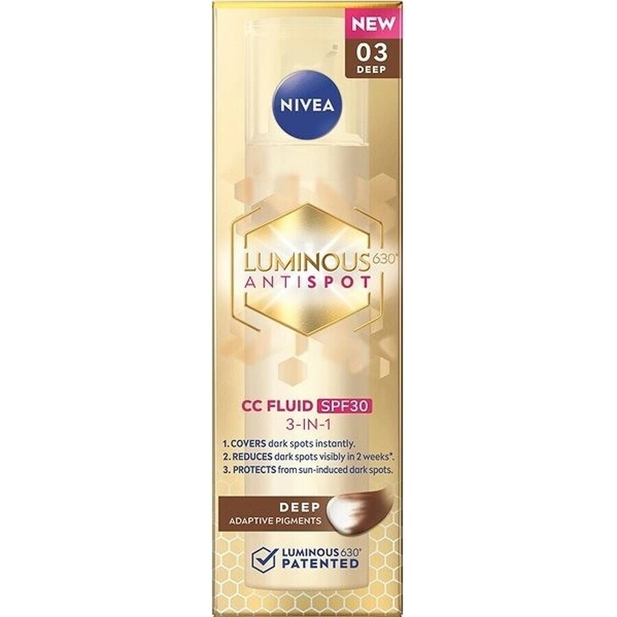 Nivea CC cream Cellular Luminous dark 1×40 ml, CC cream