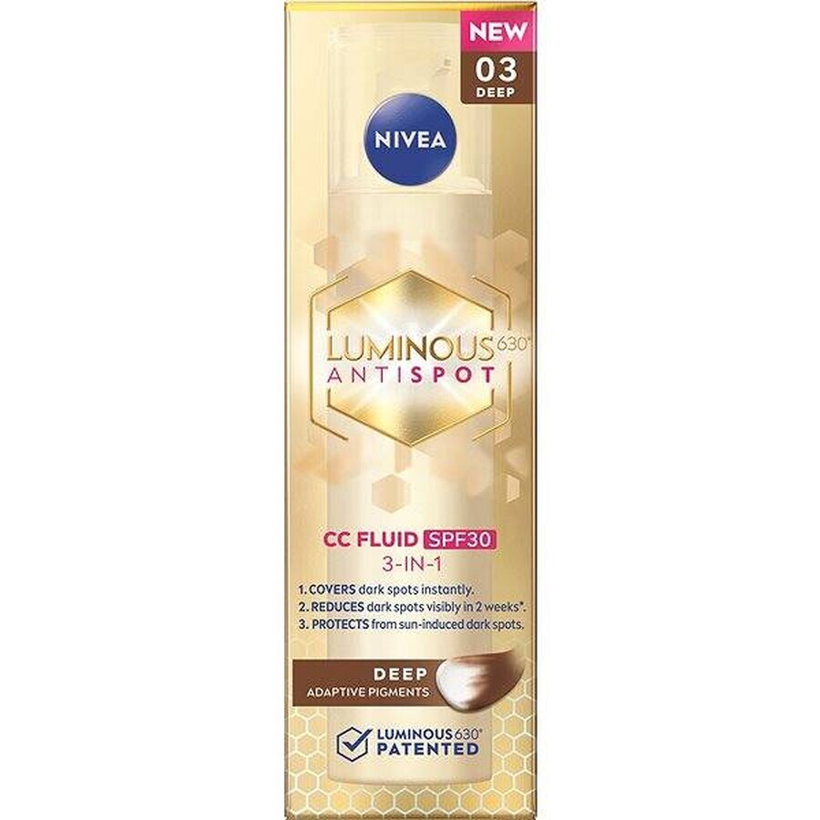 Nivea CC cream Cellular Luminous dark 1×40 ml, CC cream