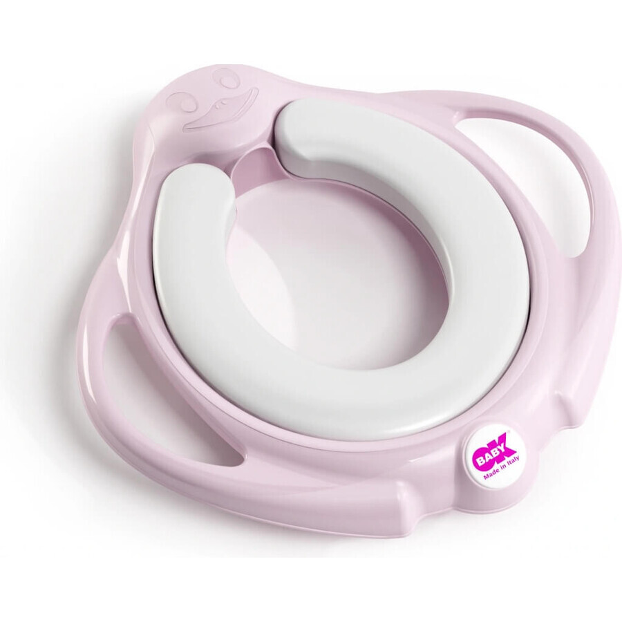 OK BABY Réducteur de toilettes Pinguo rose 1×1 pc