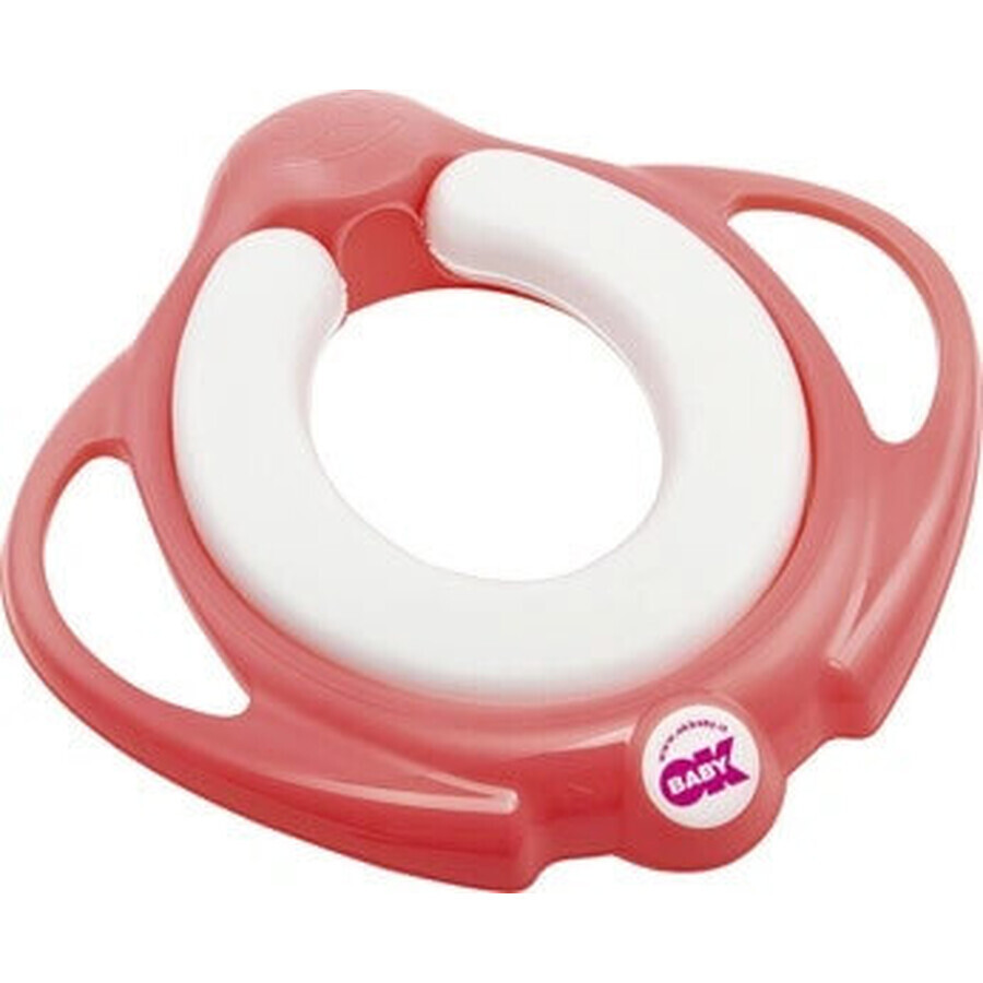 OK BABY Réducteur de toilettes Pinguo rose 1×1 pc