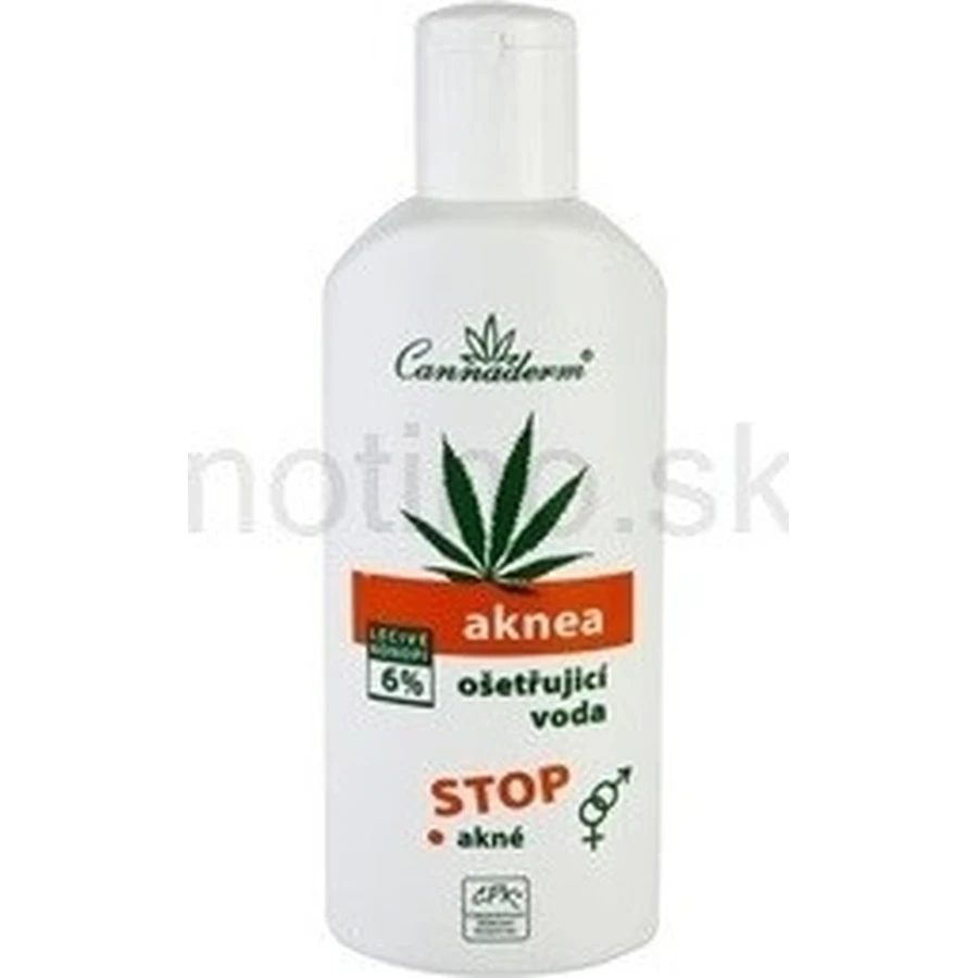 Cannaderm AKNEA acqua di trattamento 1×200 ml, acqua di trattamento dell'acne