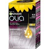 Garnier Olia permanente Haarfarbe 9.11 silbermetallic 1×1 Set, permanente Haarfarbe