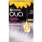 Garnier Olia permanent culoare de păr 9.11 argint metalic 1×1 set, permanent culoare de păr