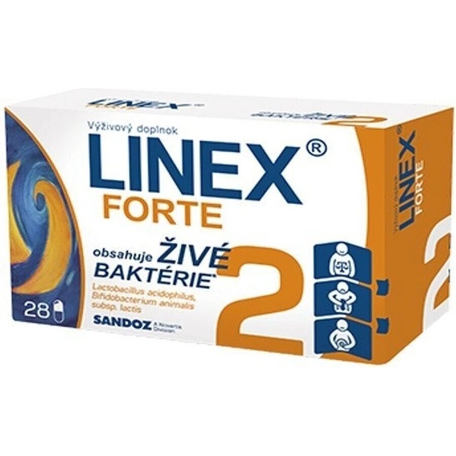 LINEX forte 1×28 cps, food supplement