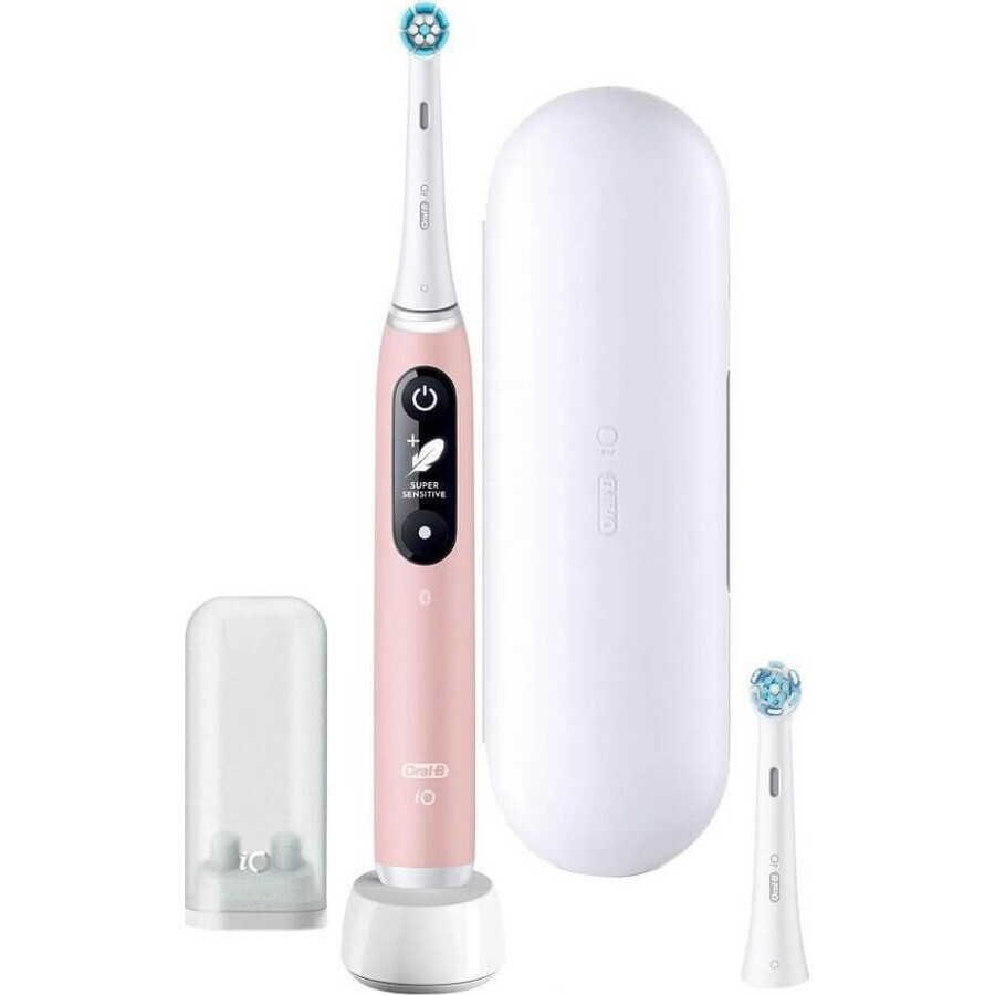 Tandenborstel Oral-B iO Series 6 Roze 1×1, elektrische tandenborstel