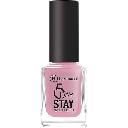 Dermacol Langhoudende Nagellak 5 Days Stay No.10 Milk Shake 1×11 ml, nagellak