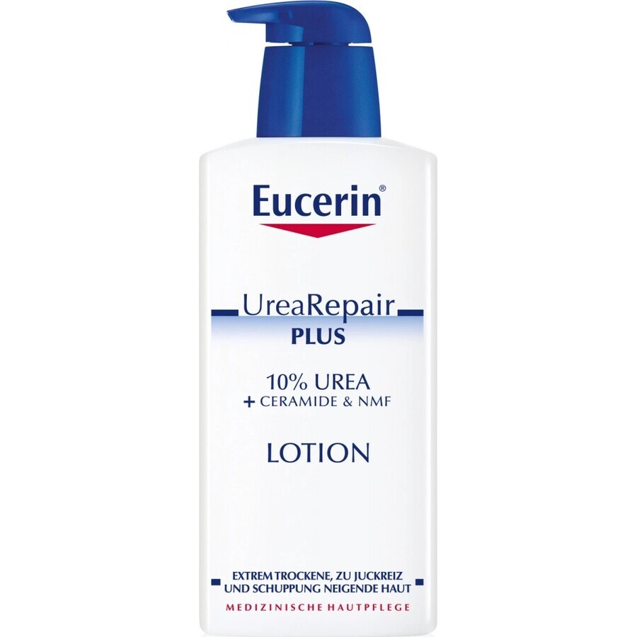 Eucerin UreaRepair PLUS Loțiune de corp 10% Uree 1×400 ml, hidratarea pielii