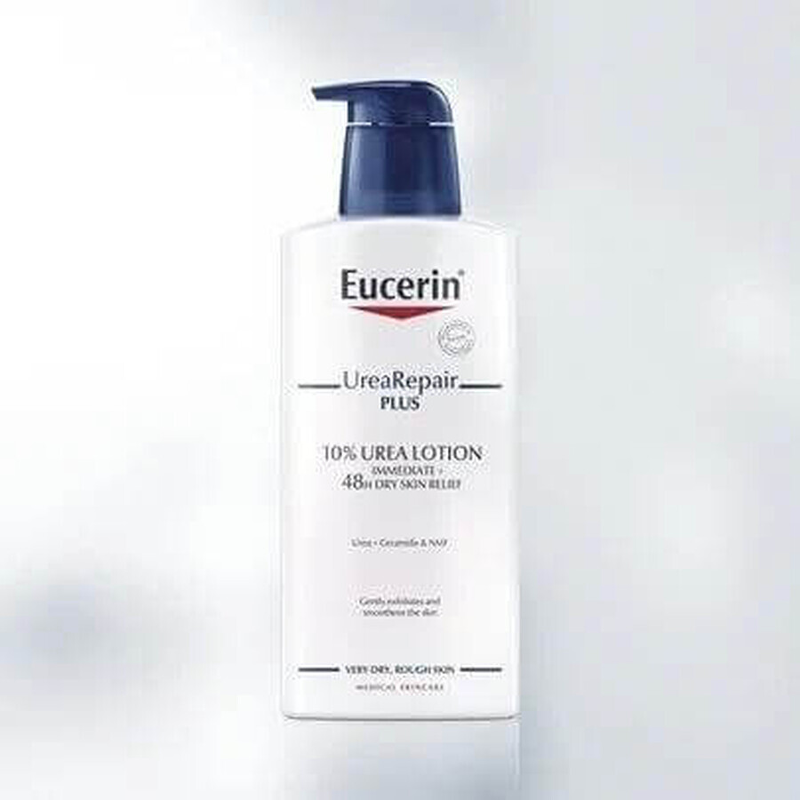 Eucerin UreaRepair PLUS Loțiune de corp 10% Uree 1×400 ml, hidratarea pielii