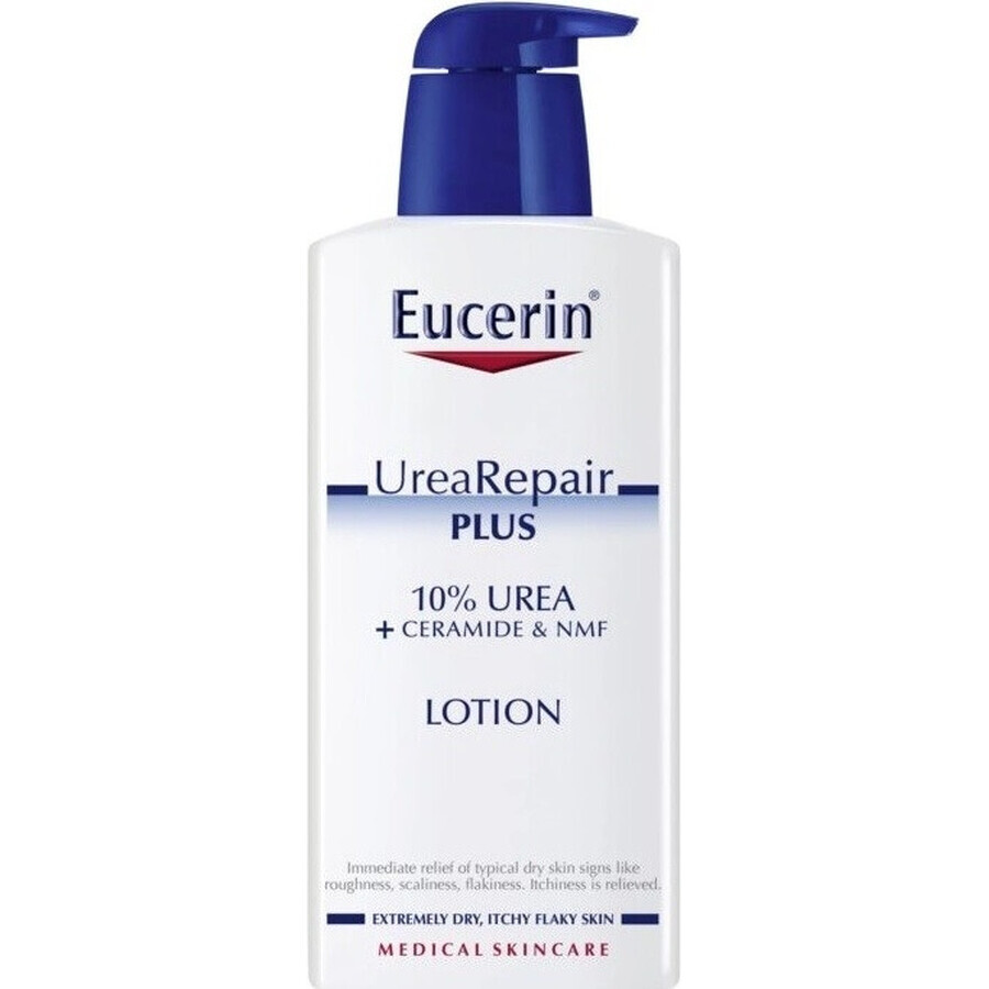 Eucerin UreaRepair PLUS Loțiune de corp 10% Uree 1×400 ml, hidratarea pielii