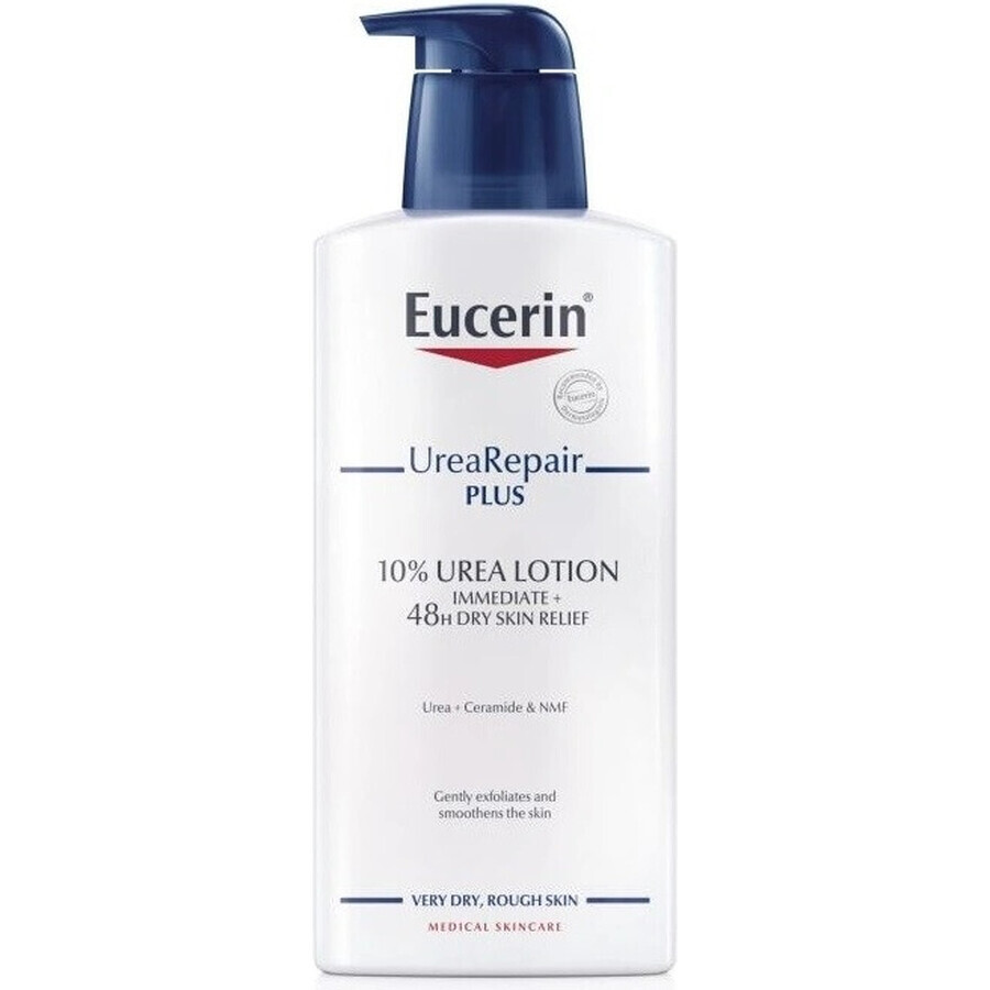 Eucerin UreaRepair PLUS Loțiune de corp 10% Uree 1×400 ml, hidratarea pielii