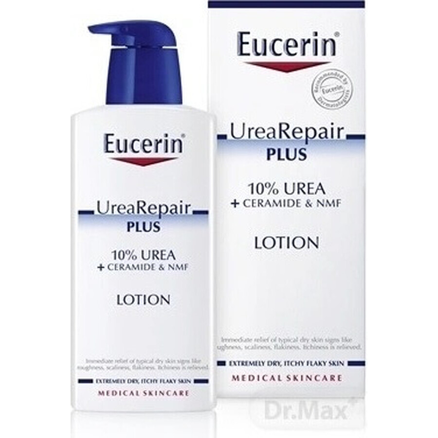 Eucerin UreaRepair PLUS Loțiune de corp 10% Uree 1×400 ml, hidratarea pielii