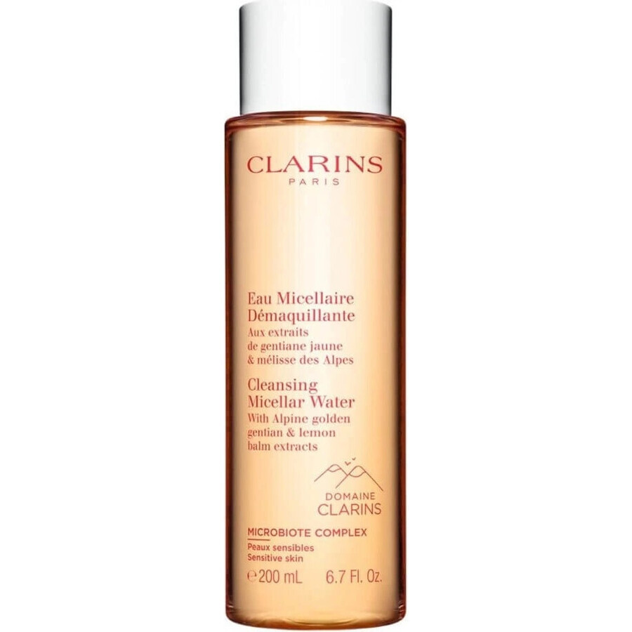 Clarins Apă micelară pentru piele sensibilă 1×200 ml, apă micelară