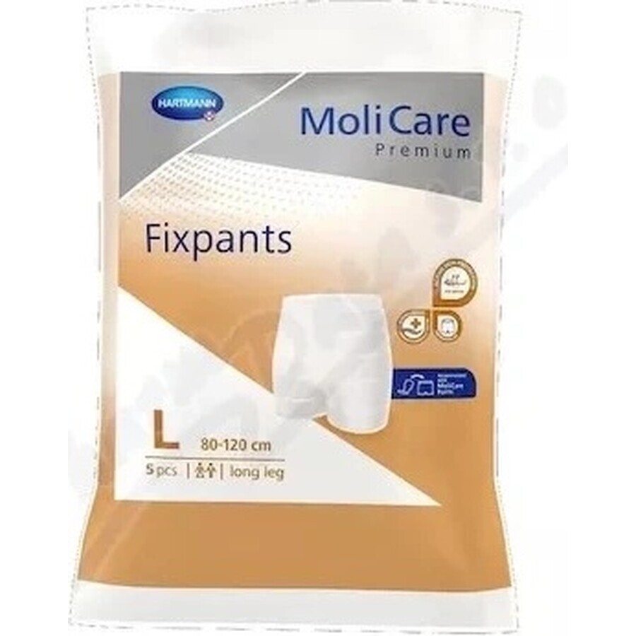 MoliCare Premium Fixpants long leg long leg L 1×5 pcs, Fixpants (80-120 cm)