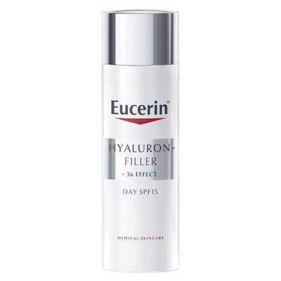 Eucerin HYALURON-FILLER Anti-Falten Tagescreme 1×50 ml für normale bis Mischhaut