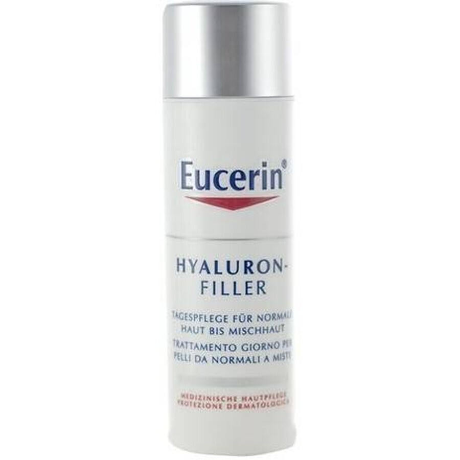 Eucerin HYALURON-FILLER Anti-Falten Tagescreme 1×50 ml für normale bis Mischhaut