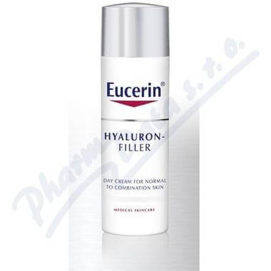 Eucerin HYALURON-FILLER Anti-Falten Tagescreme 1×50 ml für normale bis Mischhaut