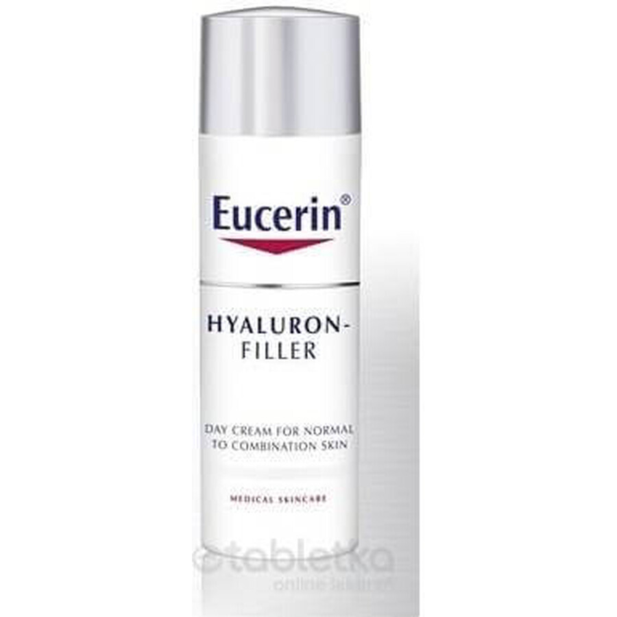 Eucerin HYALURON-FILLER Anti-Falten Tagescreme 1×50 ml für normale bis Mischhaut