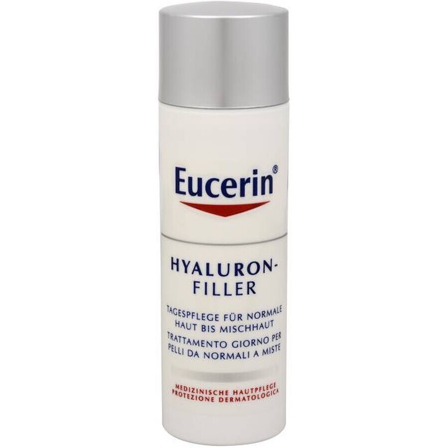 Eucerin HYALURON-FILLER Anti-Falten Tagescreme 1×50 ml für normale bis Mischhaut