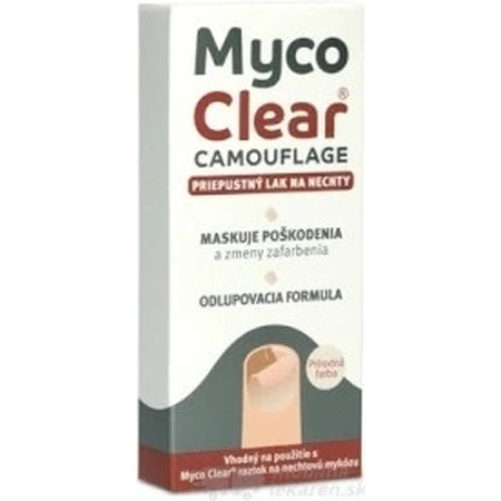MYCO CLEAR CLEAR CAMOUGLAGE NAIL LINE 5ML 1×5 ml, esmalte de uñas