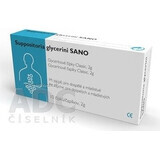 SANO Suppositoria Glycerini SANO Classic 2g 1x10 buc, supozitoare de glicerină