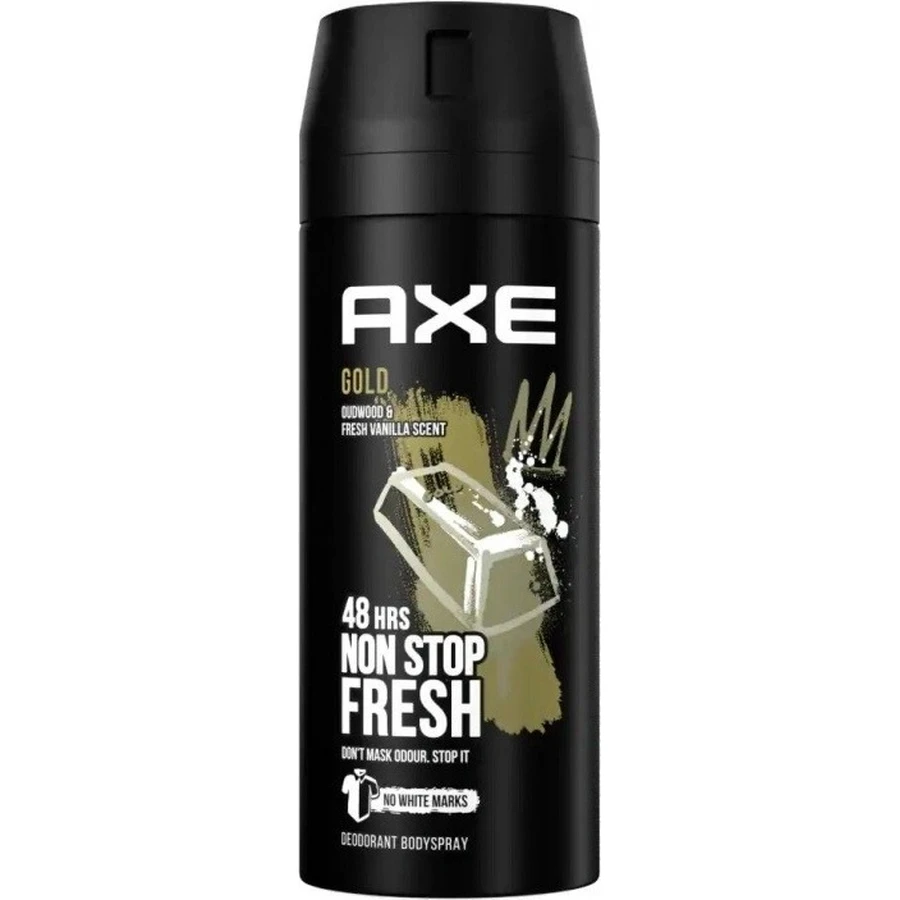 Axe Gold 1×150 ml, deodorant pentru bărbați