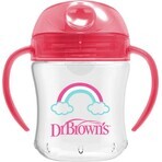 Dr.Brown's Soft Mug 180 ml A partir de 6 meses rosa 1×1 ud, taza rosa, 6m+