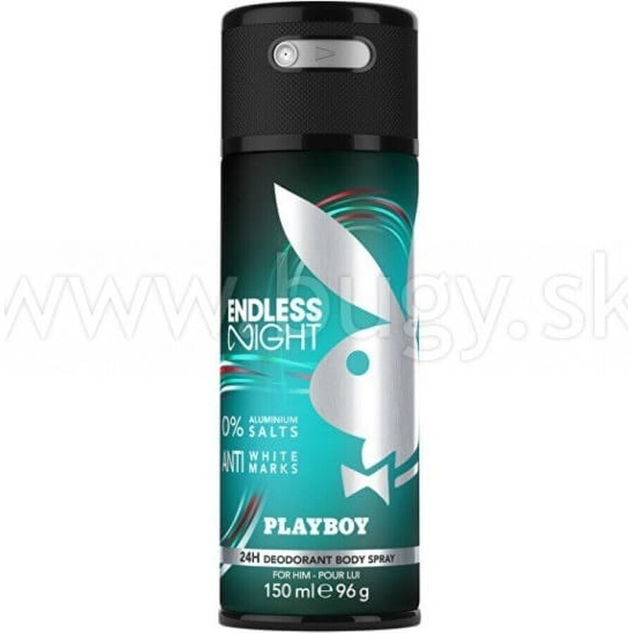 Playboy Endless Night For Him Deo 150ml 1×150ml, déodorant