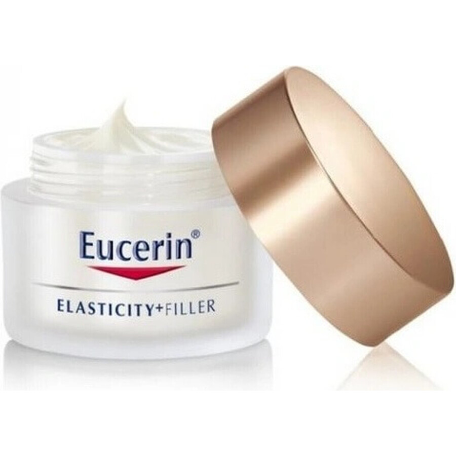 Eucerin HYALURON-FILLER+ELASTICITY dagcrème 1×50 ml, vult diepe rimpels op