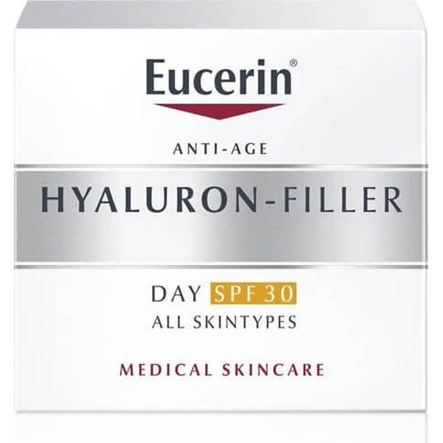 Eucerin HYALURON-FILLER+ELASTICITY dagcrème 1×50 ml, vult diepe rimpels op