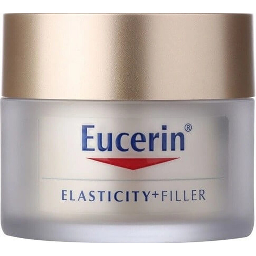 Eucerin HYALURON-FILLER+ELASTICITY dagcrème 1×50 ml, vult diepe rimpels op