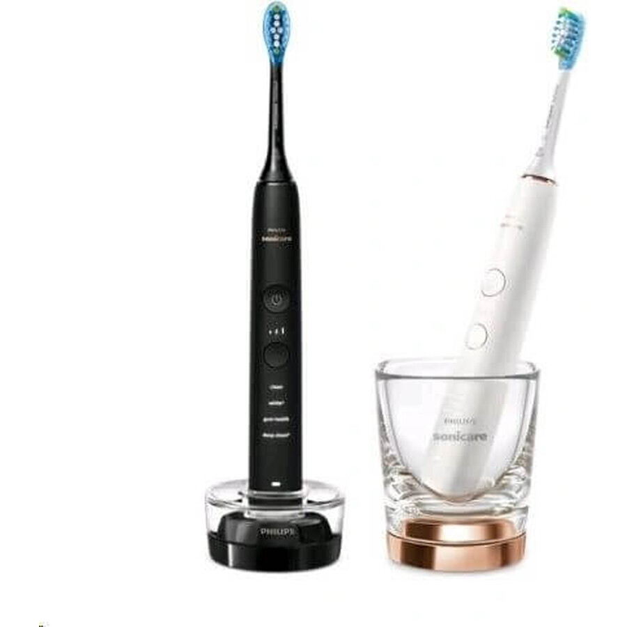 Philips Sonicare 9000 DiamondClean HX9914/57 1+1 2 x 2 pz spazzolini elettrici sonici 1×2, spazzolino sonico