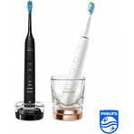 Philips Sonicare 9000 DiamondClean HX9914/57 1+1 2 x 2 pz spazzolini elettrici sonici 1×2, spazzolino sonico