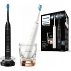 Philips Sonicare 9000 DiamondClean HX9914/57 1+1 2 x 2 pz spazzolini elettrici sonici 1×2, spazzolino sonico