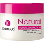 DERMACOL NATURAL Mandel-Nachtcreme 1×50 ml, Nachtcreme