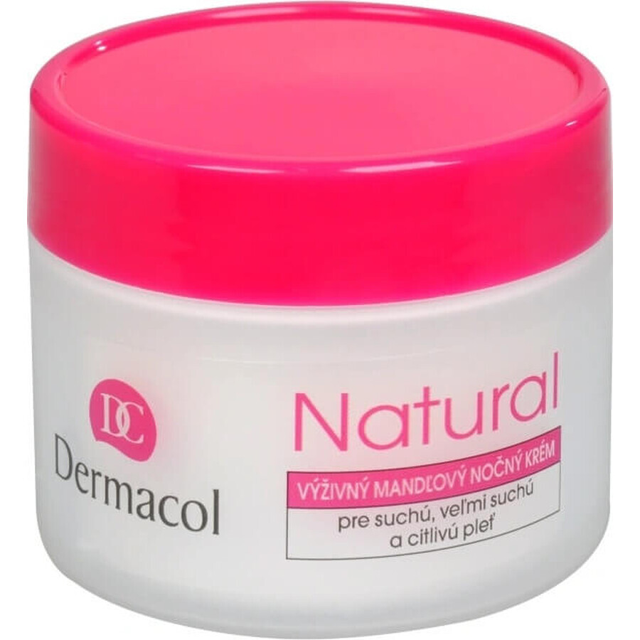 DERMACOL NATURAL Mandel-Nachtcreme 1×50 ml, Nachtcreme