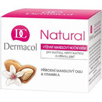 DERMACOL NATURAL Mandel-Nachtcreme 1×50 ml, Nachtcreme