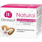 DERMACOL NATURAL Mandel-Nachtcreme 1×50 ml, Nachtcreme