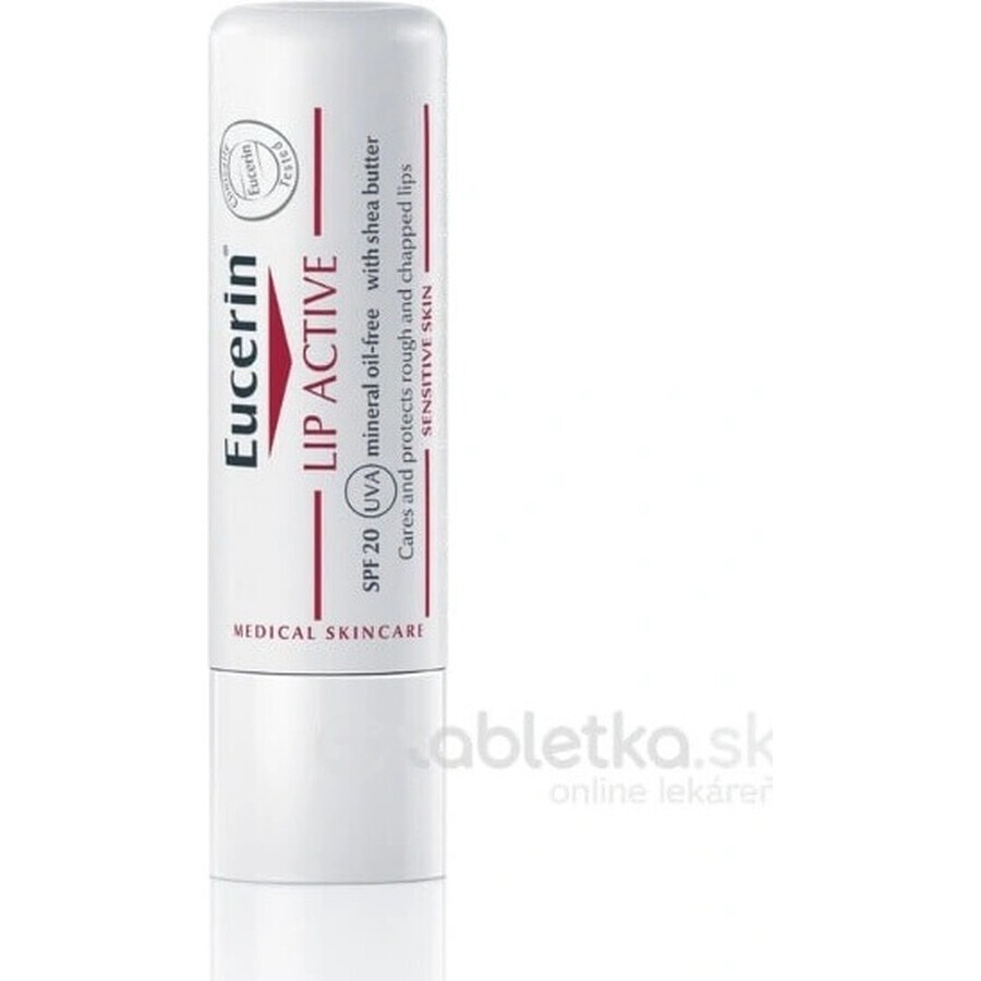 Eucerin LIP AKTIV Lippenstift 1×4,8 g, macht die Lippen geschmeidig