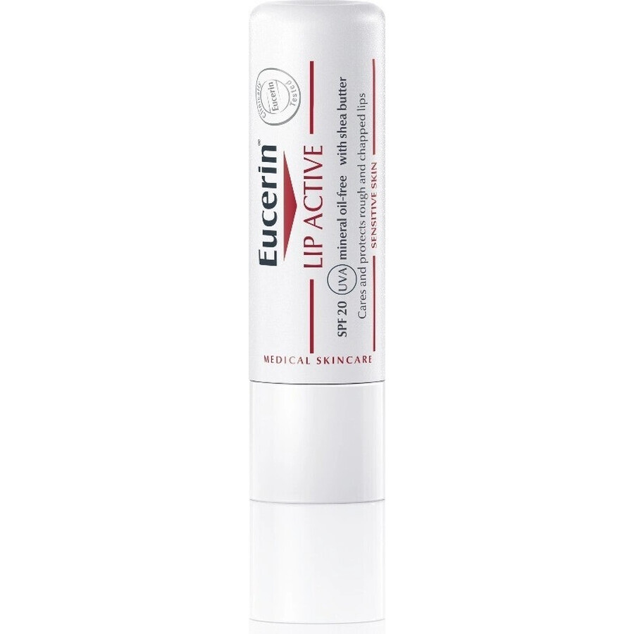 Eucerin LIP AKTIV Lippenstift 1×4,8 g, macht die Lippen geschmeidig