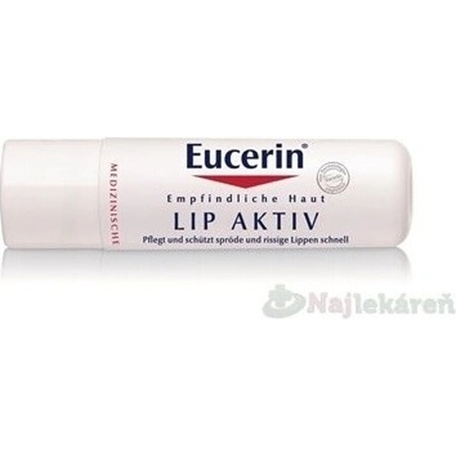 Eucerin LIP AKTIV Lippenstift 1×4,8 g, macht die Lippen geschmeidig